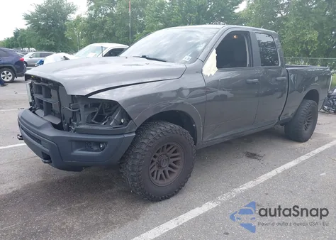 2020 Ram 1500 Classic Warlock 4X4 6'4 Box from USA, damaged, VIN 1C6RR7GG1LS107972